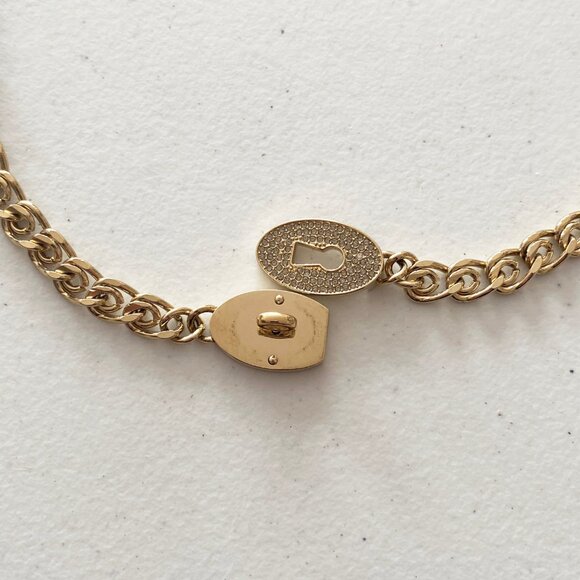 Fossil Gold Iconic Glitz Choker Necklace - Picture 5 of 7